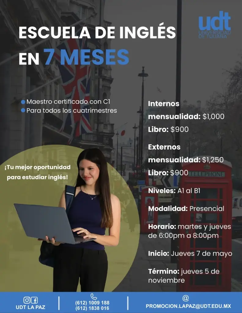 Inglés Mensualidad - ASPI y/o Internos